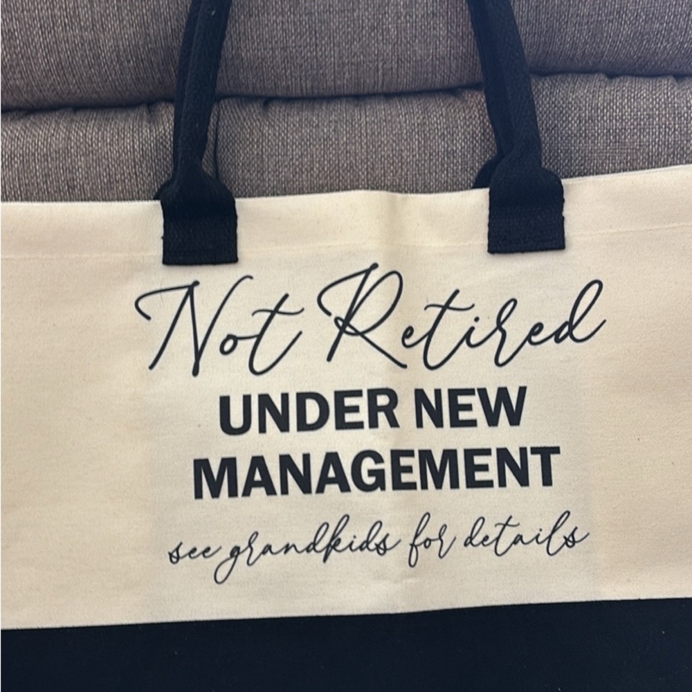 Black and White Tote Bag